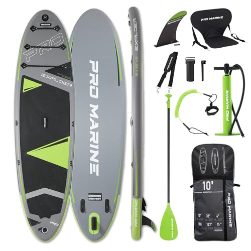 VIP Inflatable Stand Up Paddleboard Set - Green