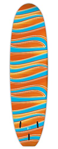 TAHE 8'6 Surf Performance Foam Surfboard, Blue