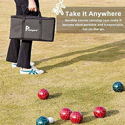 Classic Bocce Ball Set for Outdoor Family Games