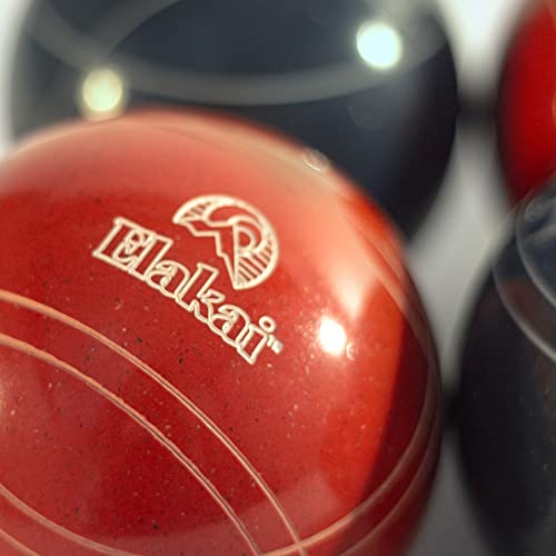 Elakai 107mm Bocce Ball Set for Outdoor Fun