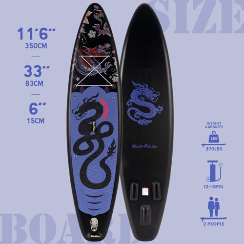 FEATH-R-LITE 11'6" Stand Up Paddle Board Bundle
