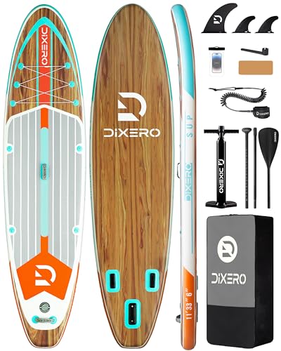 Dixero Inflatable SUP Board with Premium Accessories