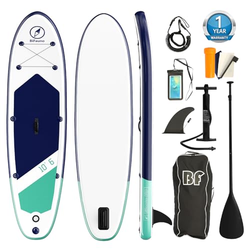 Bifanuo Inflatable Stand Up Paddle Board with Accessories