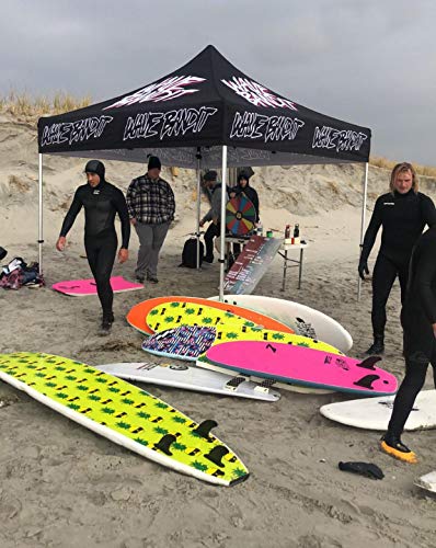 Ben Gravy Performer Surfboard, White, 6'6, Wave Bandit