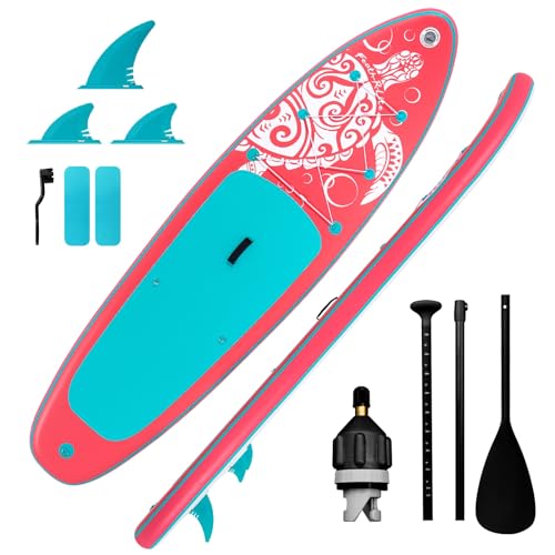 FEATH-R-LITE Inflatable Stand Up Paddleboard with Accessories
