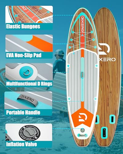 Dixero Inflatable SUP Board with Premium Accessories