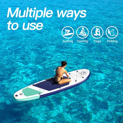 Bifanuo Inflatable Stand Up Paddle Board with Accessories