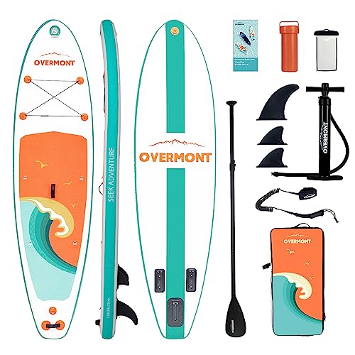 Overmont VIP Inflatable Stand Up Paddleboard Bundle