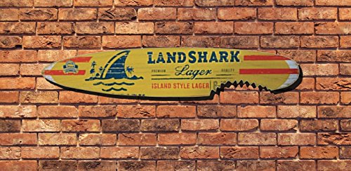 Landshark Island Style Lager 6' Surfboard - Indoor Décor