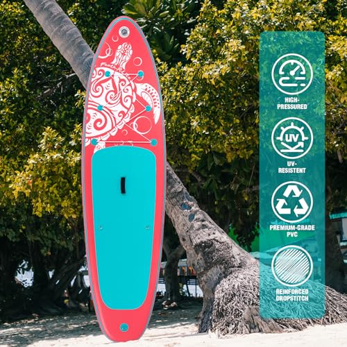 FEATH-R-LITE Inflatable Stand Up Paddleboard with Accessories