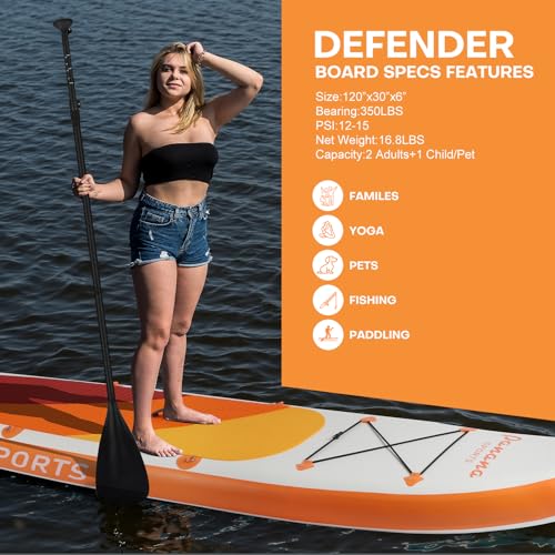 Panana 10' Inflatable SUP Board with Premium Accessories