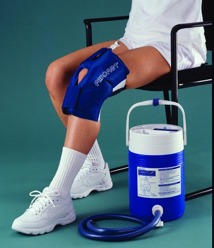 Aircast Cryo Cuff Knee Therapy System - Blue - Large