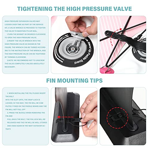 Pink Deluxe Inflatable Stand Up Paddle Board Set