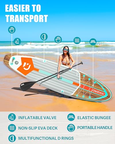 Dixero Inflatable SUP Board with Premium Accessories