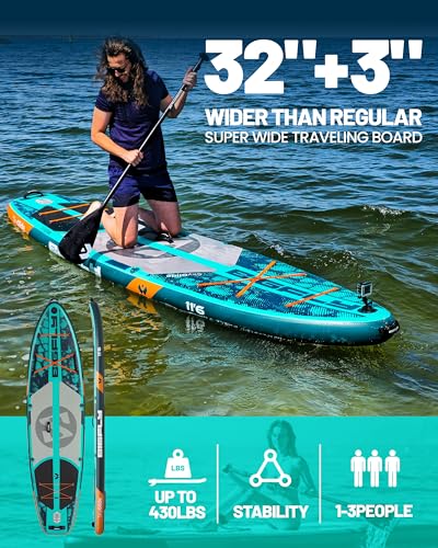 Bigfly 11'6×35" Wide Inflatable Stand Up Paddle Board