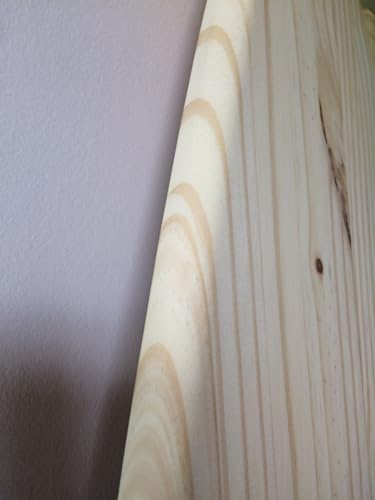 6ft Unfinished Wood Surfboard Wall Art - Unique Gift