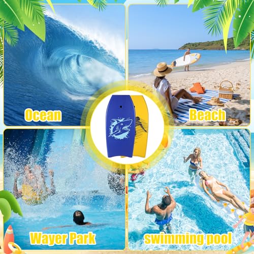 Blueweenly 2 Pcs 41'' Body Boards for Beach