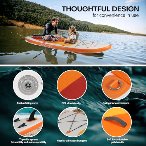Panana 10' Inflatable SUP Board with Premium Accessories