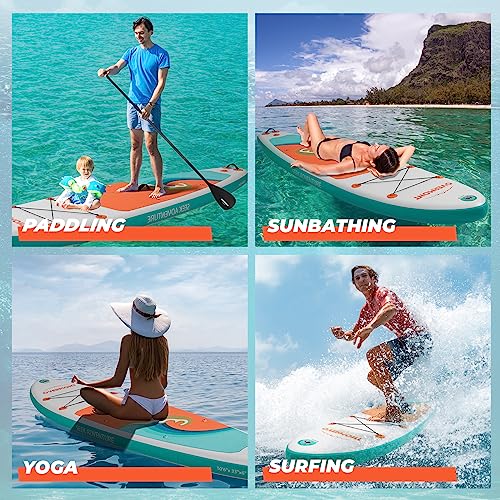 Overmont VIP Inflatable Stand Up Paddleboard Bundle