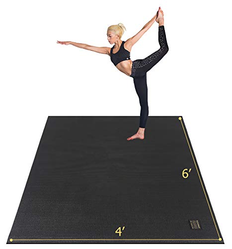 Large Non-Slip Yoga Mat for Pilates & Gym