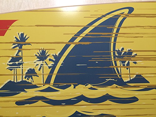 Landshark Island Style Lager 6' Surfboard - Indoor Décor