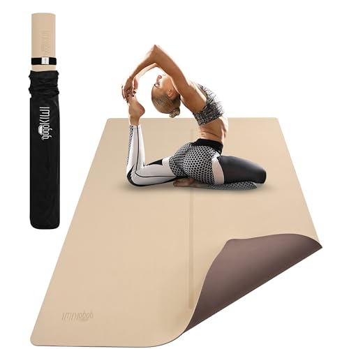 Gogokiwi Large Yoga Mat for Home Gym Exercises