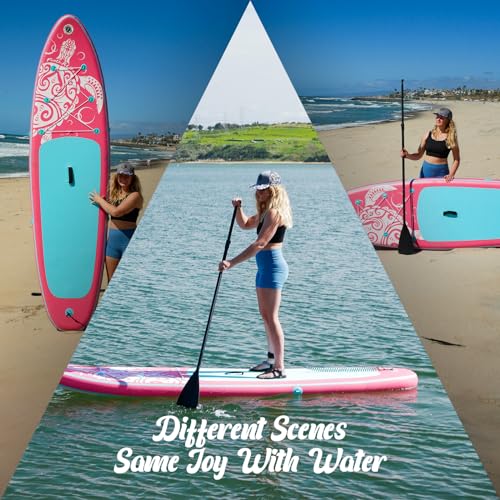FEATH-R-LITE Inflatable Stand Up Paddleboard with Accessories
