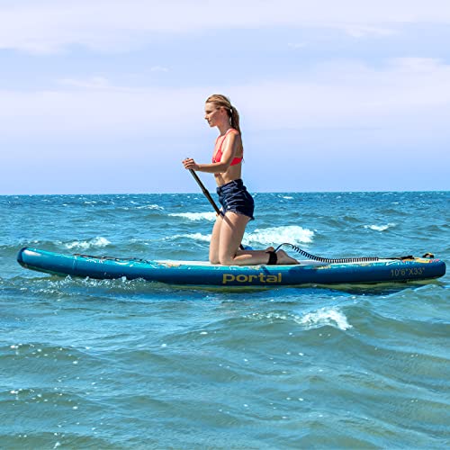 10ft Sun Pattern Inflatable Paddle Board Set