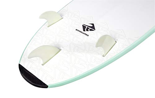 Boardworks Froth! Soft Top Surfboard 8ft Papaya