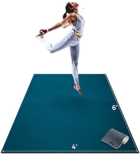 Premium Large Yoga Mat - Extra Thick & Comfortable