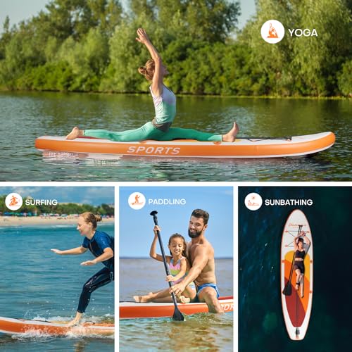 Panana 10' Inflatable SUP Board with Premium Accessories