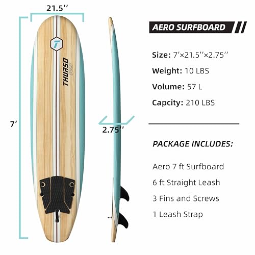 THURSO SURF Aero 7ft Soft Top Foam Surfboard