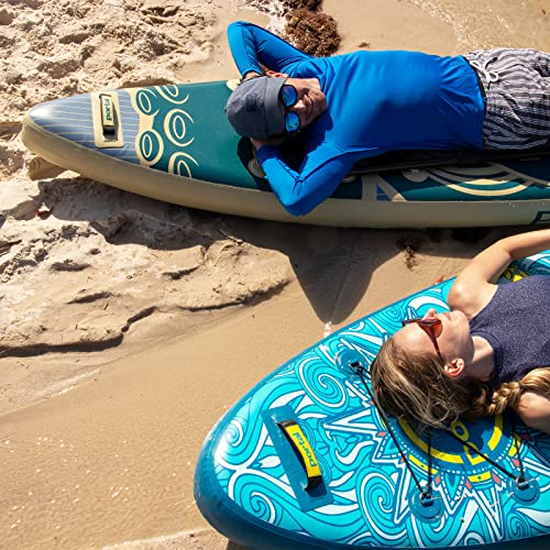 10ft Sun Pattern Inflatable Paddle Board Set