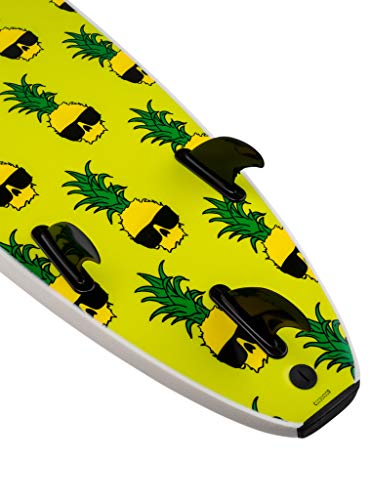 Ben Gravy Pro EZ Rider Surfboard, White, 8'0