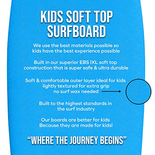 Waterkids Reef Kids Surfboard - Ideal for Learning Surfing
