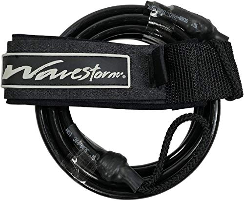 Wavestorm 8ft Foam Wax Free Surfboard, Multicolor