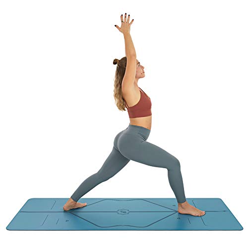 Liforme Travel Yoga Mat with Free Bag - Blue