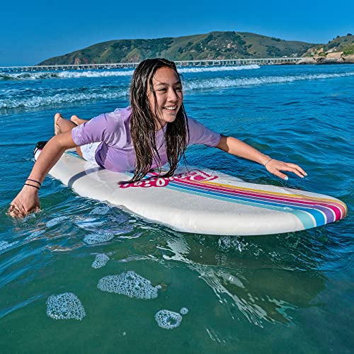 Barbie™ Signature 8ft Surfboard with Accessories, Foam Construction