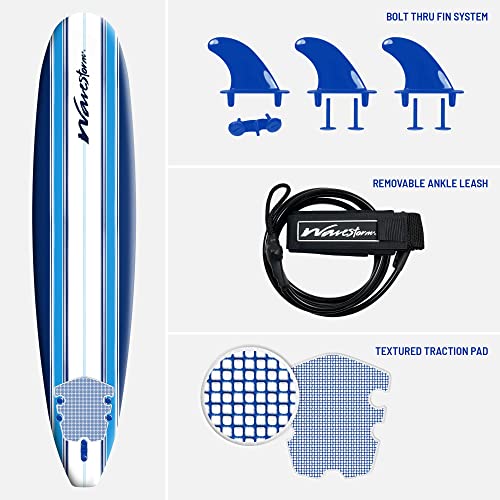 9ft Wave Storm Foam Surfboard Set for All Levels