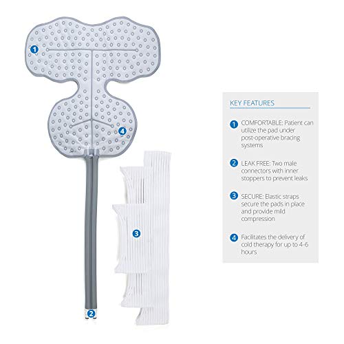 Ergonomic Ossur Cold Rush Shoulder Pad for Pain