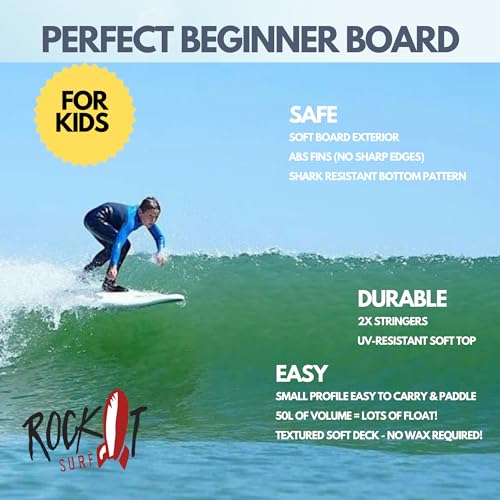 Albert 6' Soft Top Surfboard - Beginner to Adult