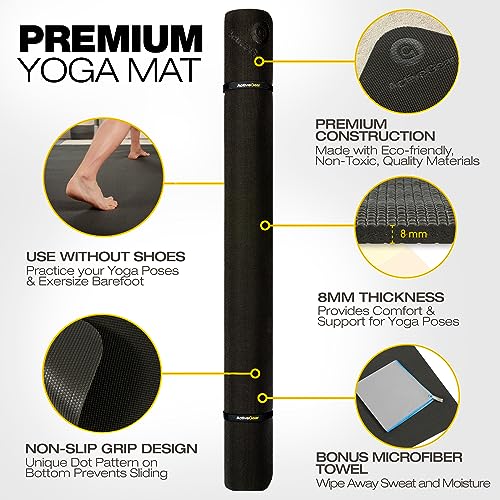Premium XL Yoga Mat - 10 x 6 ft