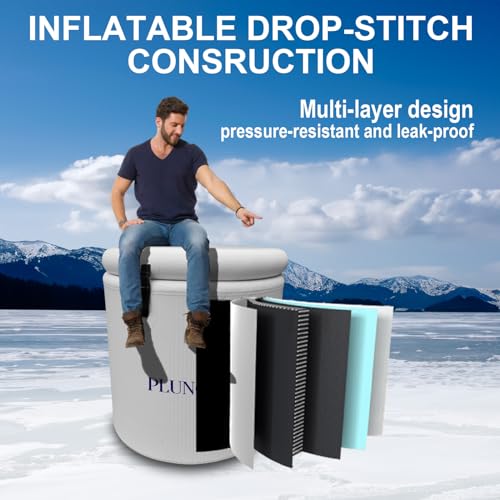 VIP Inflatable Ice Bath Tub with Ice Chiller