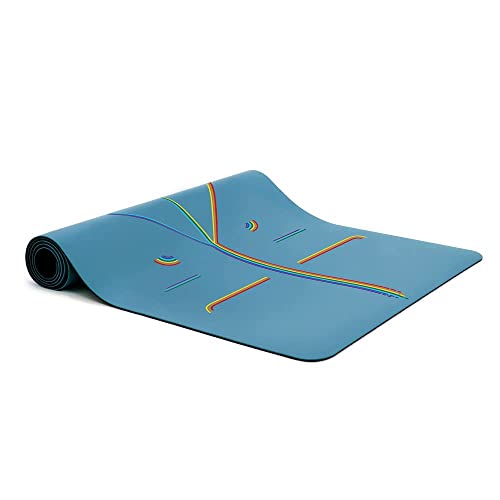 Liforme Printed Yoga Mat with Patented Alignment System