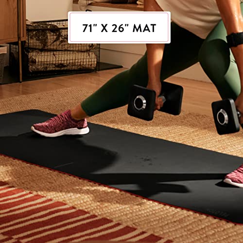 Peloton Reversible Workout Mat 71"x26" | 5mm Thickness