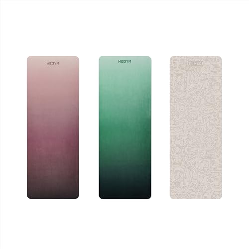 Premium Yoga Mat: 4mm Rose Hombre, Anti-Slip, Cushioned