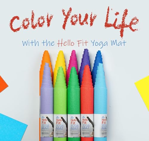 10-Pack Non Slip Yoga Mats, 68"x24", Wholesale