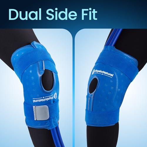 PhysioNatural Knee Pad with Quick Couplings for Recovery