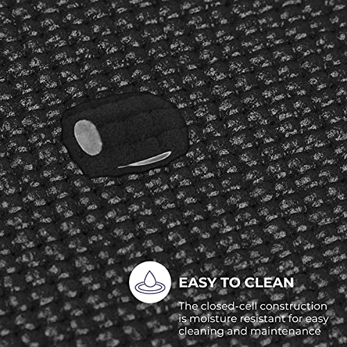 Premium 6-Pack Sunshine Yoga Mats, Extra Long