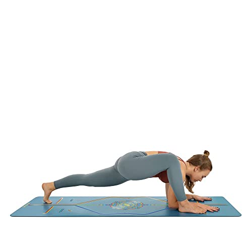 Liforme Printed Yoga Mat with Patented Alignment System